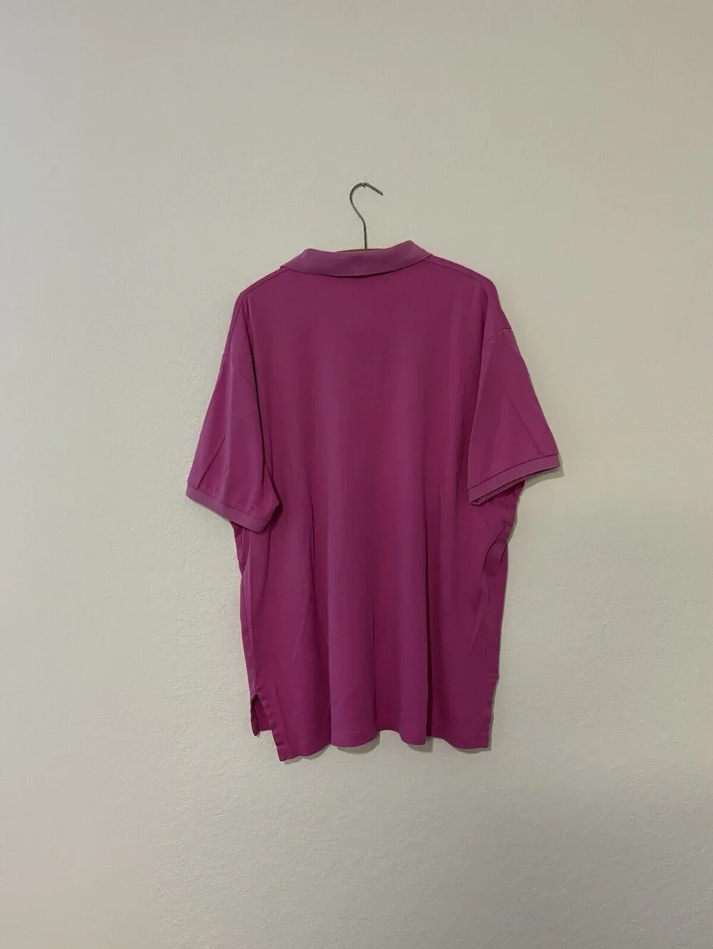 Vintage Polo Ralph Lauren Pink Classic Polo Shirt Size Mens XL 100% Cotton
